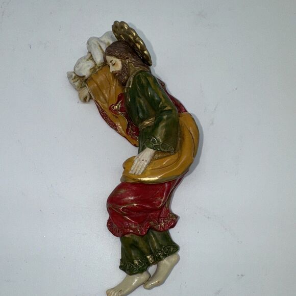 2015 Fontanini By Roman Sleeping St. Joseph Nativity MadeInItaly 6" Depose 54111 - Picture 4 of 8